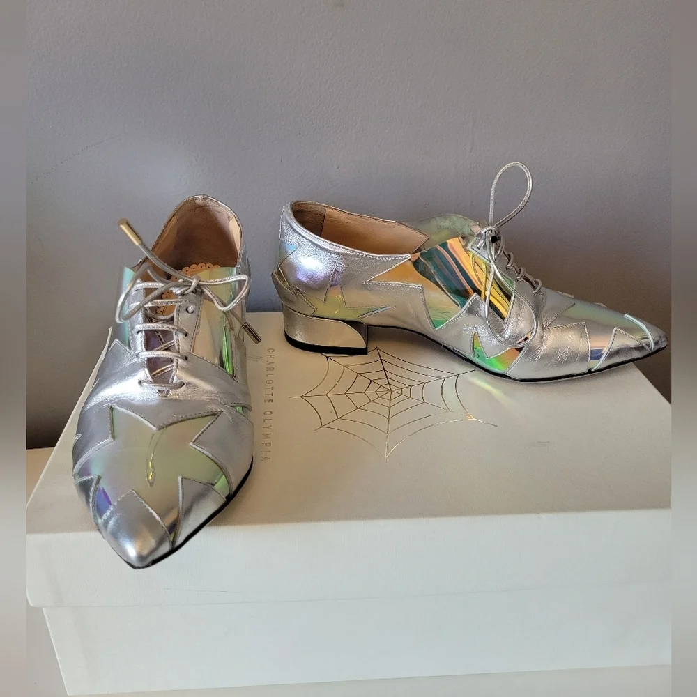 Charlotte Olympia Starman Loafers, VGUC, Size 5 - Picture 2 of 14